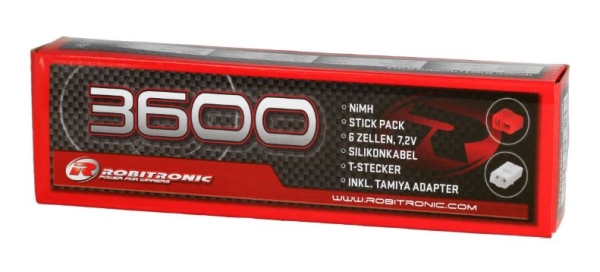 SC3600T Akku 7,2/3600 POWER-STICK Deans + Tamiya